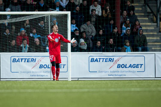 Malmö FFs målvakt Johan Dahlin