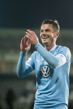 Malmö FFs Markus Rosenberg jublar