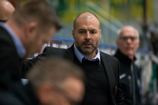 Björklövens assisterande tränare Jesper Jäger