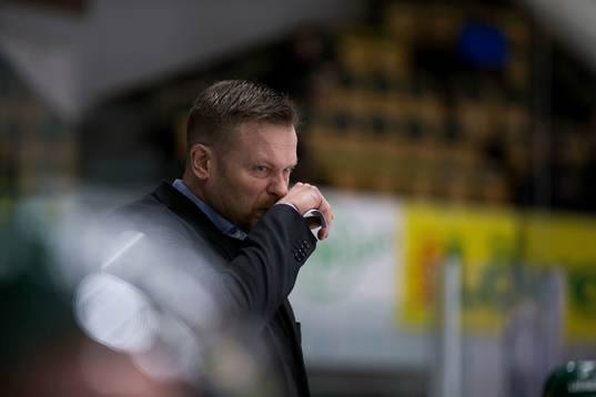 Björklövens tränare Joakim Fagervall