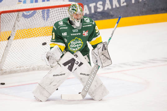Björklövens målvakt Oscar Masiello