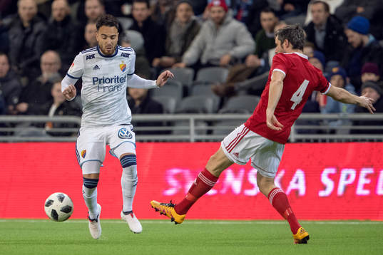 Djurgårdens Dzenis Kozica  och Degerfors Marcus de Bruin