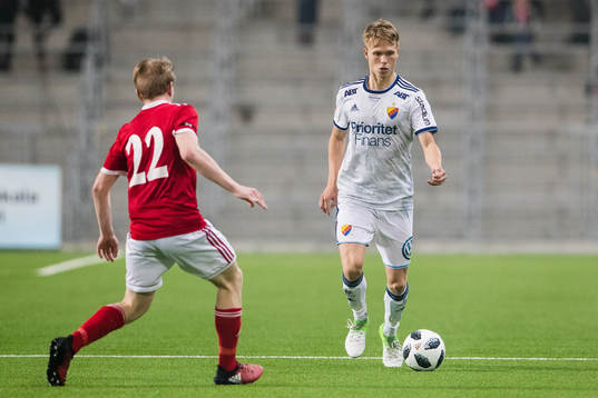 Degerfors Oliver Nilsson och Djurgårdens Jonathan