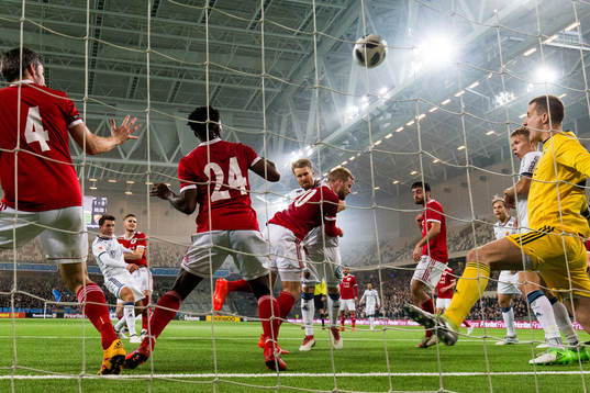 Djurgårdens Kerim Mrabti gör 2-0 för Djurgården