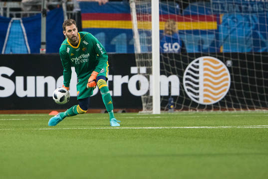 Djurgårdens målvakt Andreas Isaksson