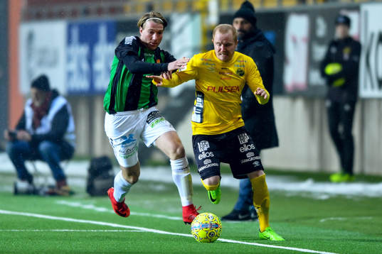 Elfsborgs Simon Lundevall och GAIS August Wängberg