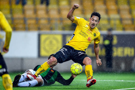 Elfsborgs Stefan Ishizaki och GAIS Dusan Djuric
