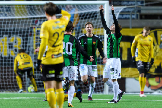 GAIS Andreas Östling jublar