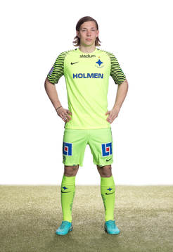 Norrköpings målvakt Julius Lindgren