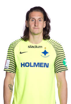 Norrköpings målvakt David Mitov Nilsson