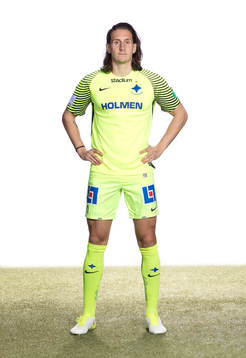 Norrköpings målvakt David Mitov Nilsson