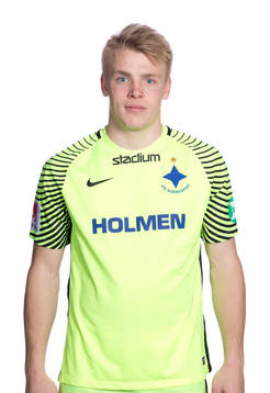 Norrköpings målvakt Isak Pettersson