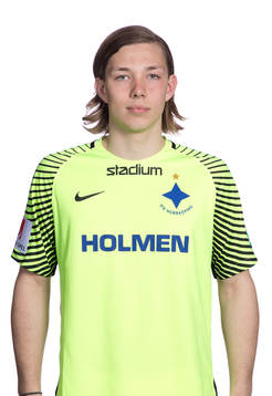 Norrköpings målvakt Julius Lindgren