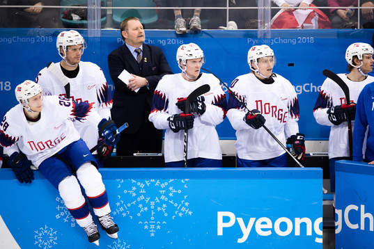 Petter Thoresen, head coach of Norway in the Men's Ice