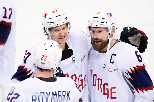 Bläddra bland fler bilder av 2018 Winter Olympics, Day 11, Ice Hockey, Men's Play-off, Norway - Slovenia