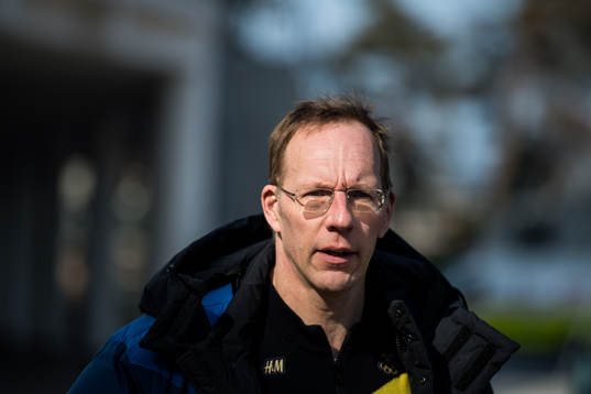 Björn Waldebäck doctor of Sweden prior a training session