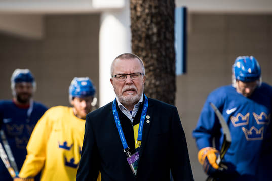 Leif Boork, head coach of Sweden Women's team prior a
