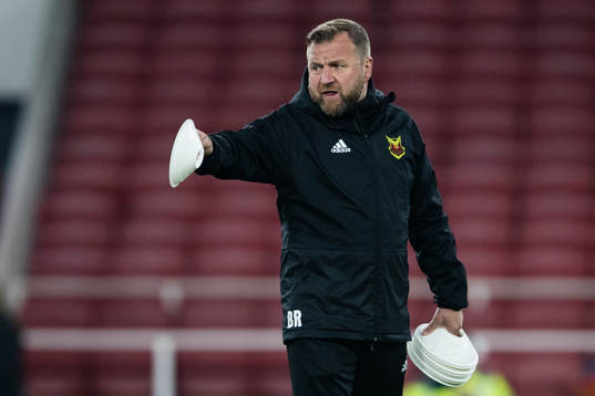 Östersunds assisterande tränare Billy Reid