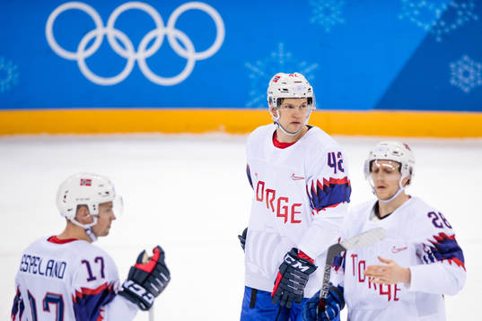 Stefan Espeland, Henrik Ødegaard and Kristian Forsberg of