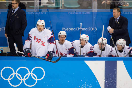 Petter Thoresen, head coach of Norway in the Men's Ice