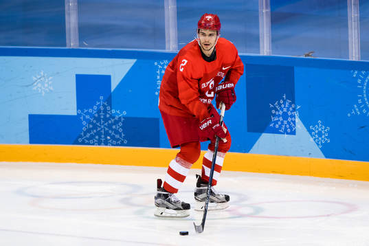Artyom Zub Of Russia (OAR) in the Men's Ice Hockey