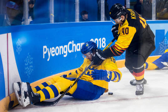 Dennis Everberg of Sweden and Björn Krupp of Germany in