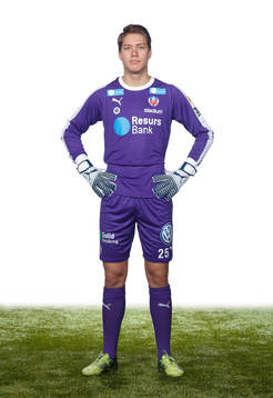 Helsingborgs målvakt Kalle Joelsson