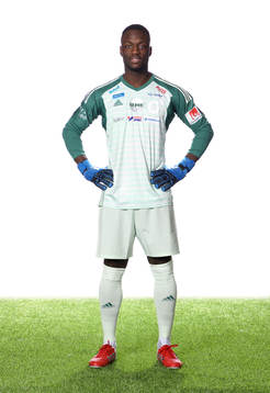 Degerfors målvakt Ismael Diawara