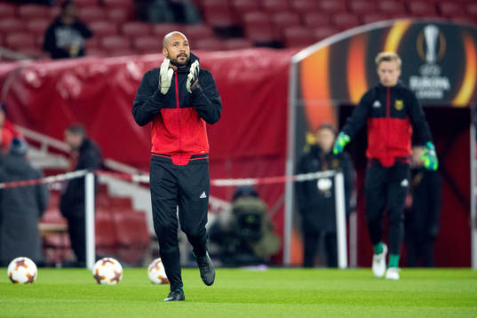 Östersunds målvakt Aly Keita och målvakt Andreas