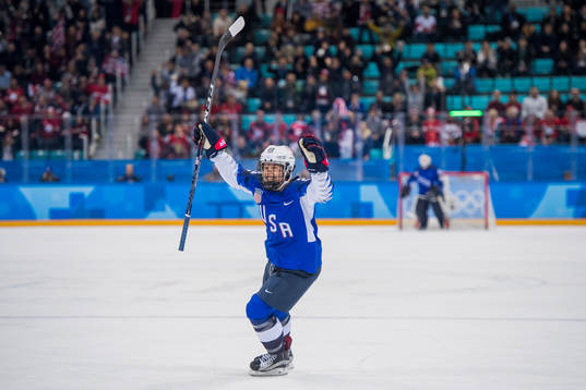 Sidney Morin of USA celebrates the 1-0 goal