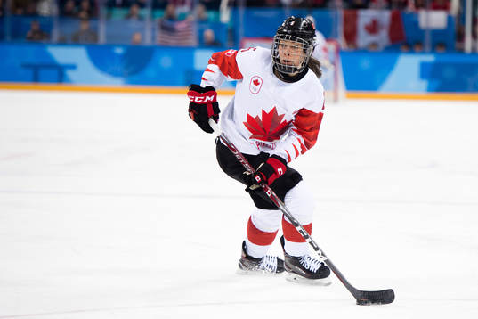Rebecca Johnston of Canada