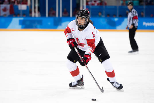 Rebecca Johnston of Canada