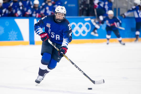 Kendall Coyne of USA