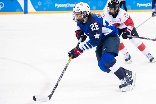 Kendall Coyne of USA