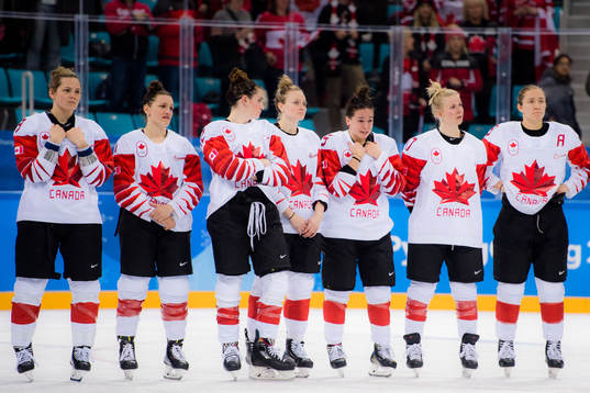 Team Canada looks dejected