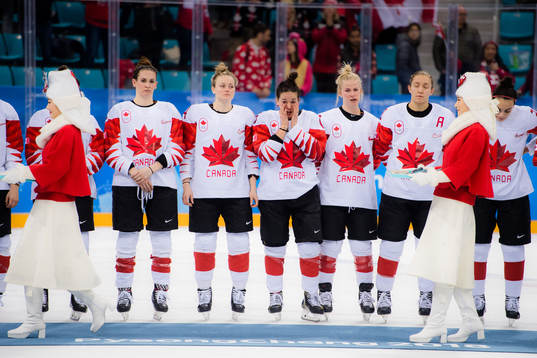 Team Canada looks dejected