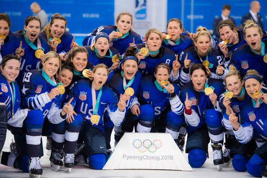 Team USA celebrates