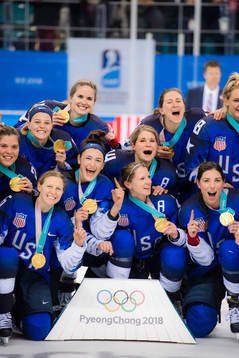 Team USA celebrates