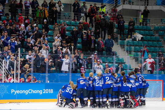 Team USA celebrates