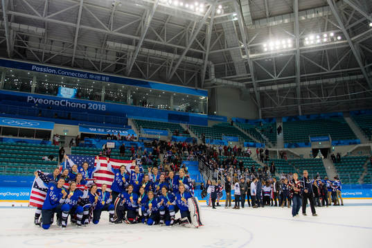 Team USA celebrates