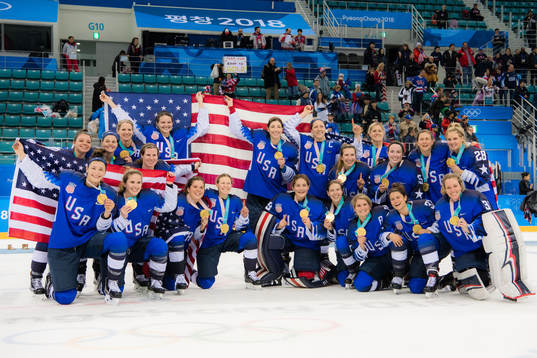Team USA celebrates