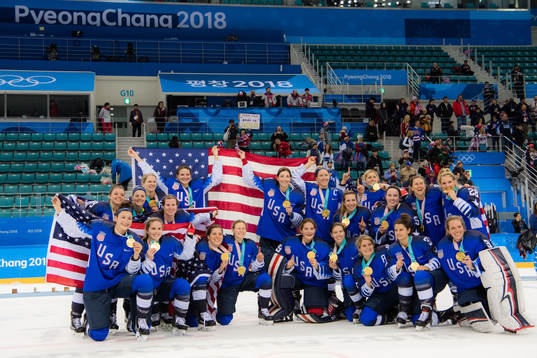 Team USA celebrates