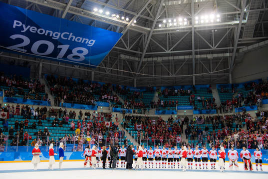 Team Canada looks dejected