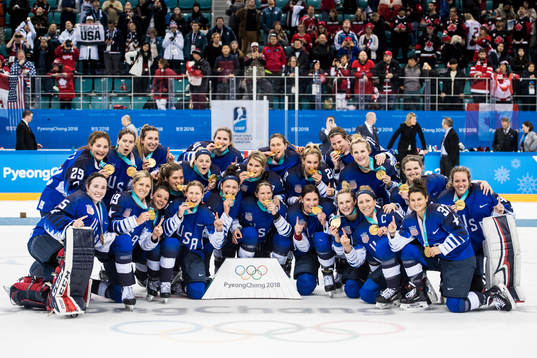 Team USA celebrates