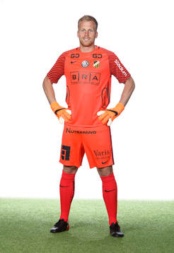 Häckens målvakt Peter Abrahamsson