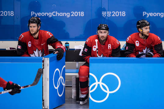 Players of Canada looks dejected
