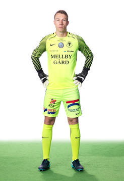 Trelleborgs målvakt Dennis Petersson