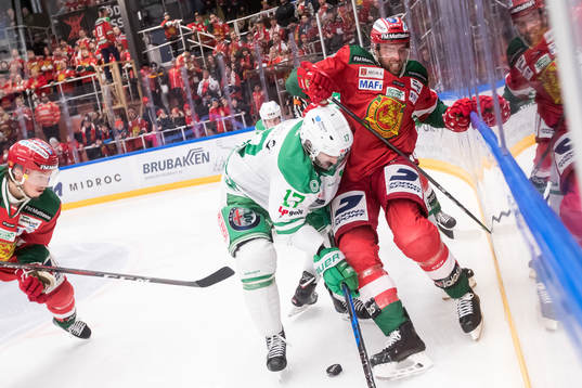 Rögles Taylor Matson och Moras Brandon Gormley  i