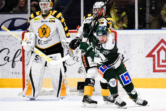 Skellefteås Johan Alm och Färjestads Libor Hudacek