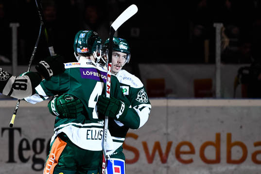 Färjestads Joakim Nygård jublar